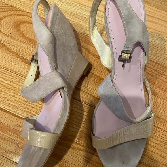 Jil Sander women high sandals -Lilac 38.5 - Picture 15 of 16